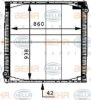 BEHR HELLA SERVICE 8MK 376 721-621 Radiator, engine cooling